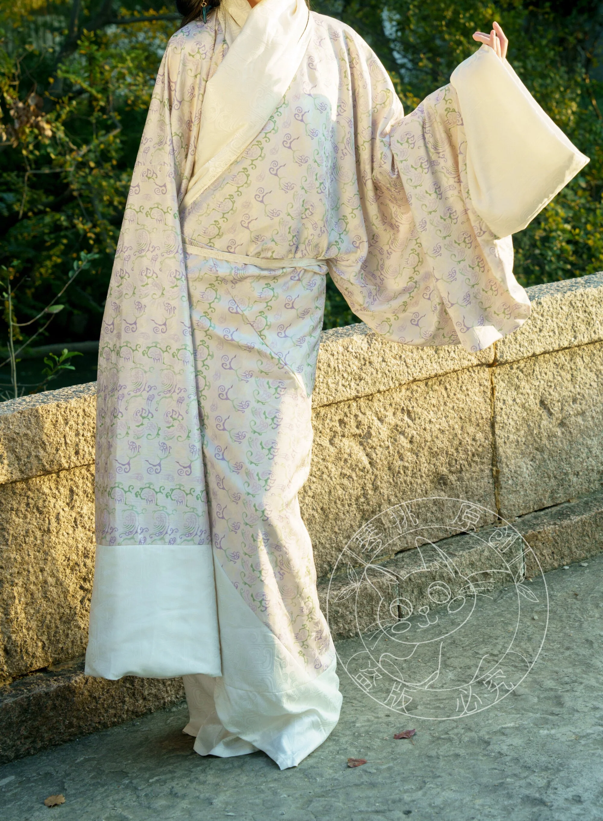 Jiangmen 江门 Han Dynasty Mawang Tomb Restoration Quju Curved Hem Robe Set - Image 31