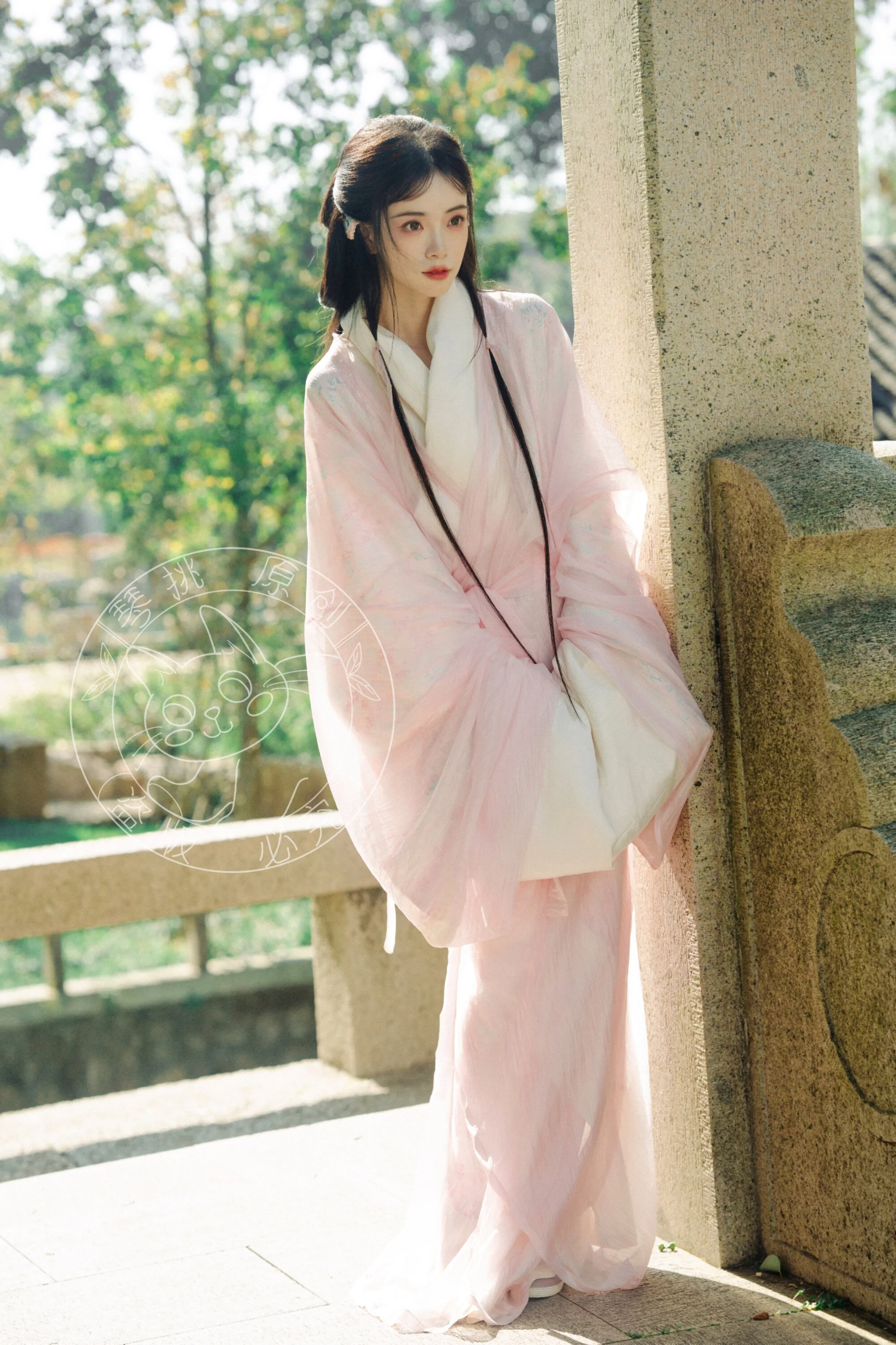 Jiangmen 江门 Han Dynasty Mawang Tomb Restoration Quju Curved Hem Robe Set - Image 32