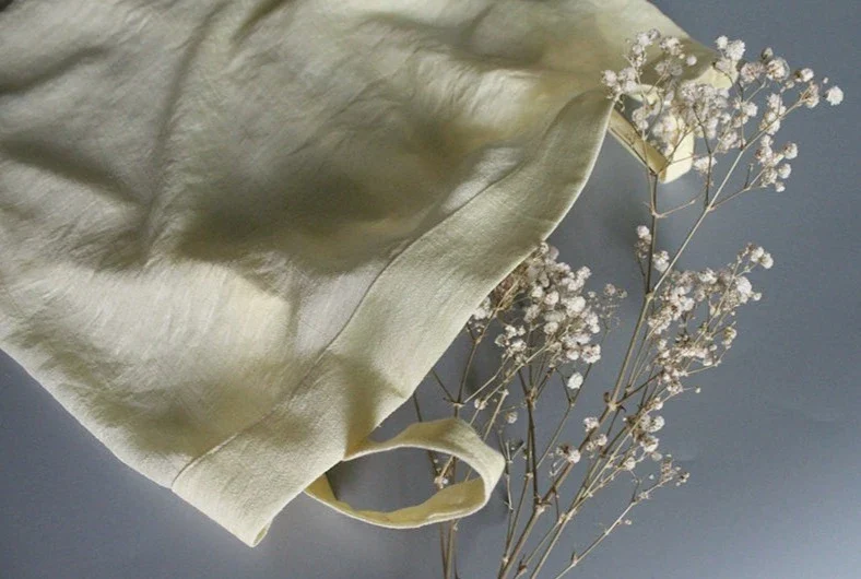 Jie Cai 芥菜 Mustard Greens Song Dynasty Cotton Linen Moxiong Undergarment - Image 10