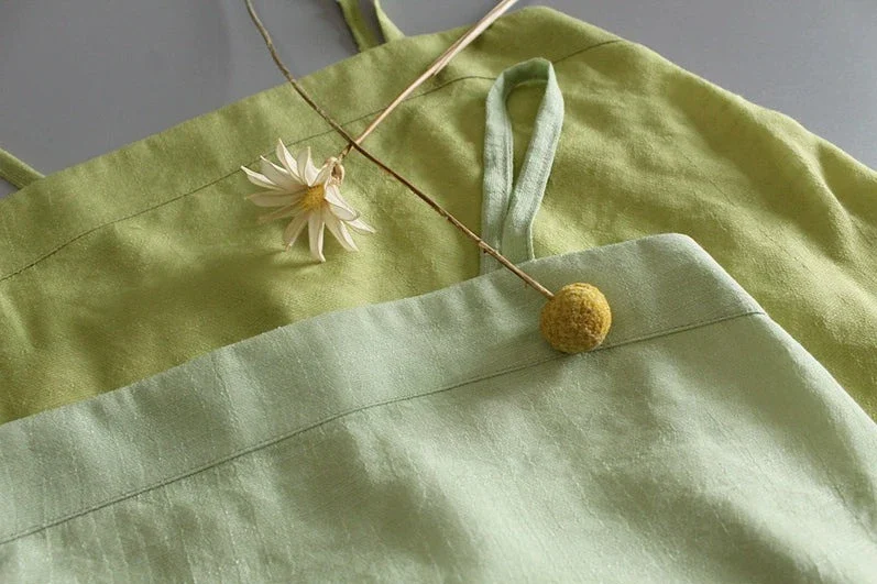 Jie Cai 芥菜 Mustard Greens Song Dynasty Cotton Linen Moxiong Undergarment - Image 5