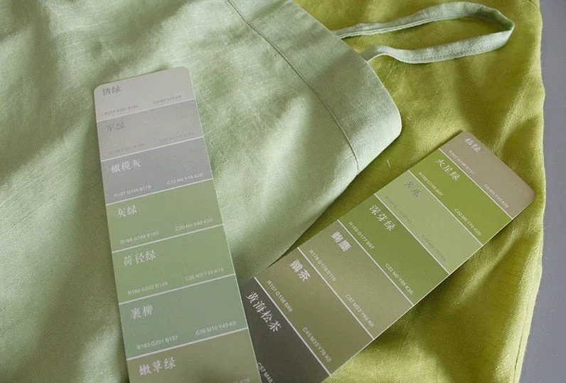 Jie Cai 芥菜 Mustard Greens Song Dynasty Cotton Linen Moxiong Undergarment - Image 7