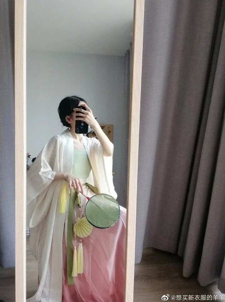 Jie Cai 芥菜 Mustard Greens Song Dynasty Cotton Linen Moxiong Undergarment - Image 8