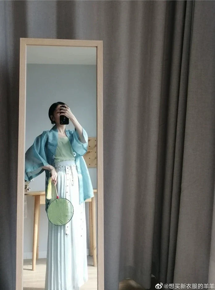 Jie Cai 芥菜 Mustard Greens Song Dynasty Cotton Linen Moxiong Undergarment - Image 9
