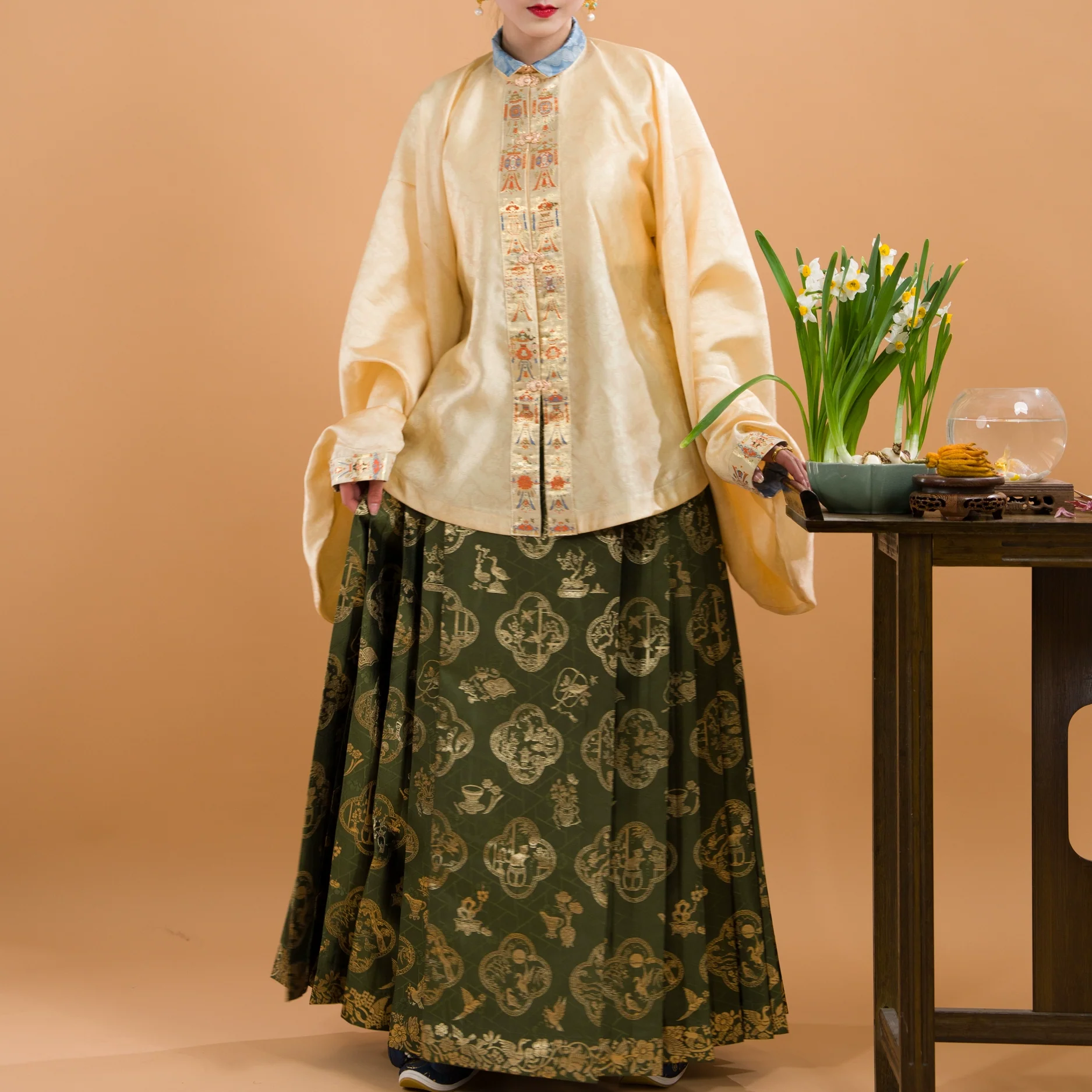 Jie Qi 节气 Lunisolar Term Mamian Skirt - Image 5