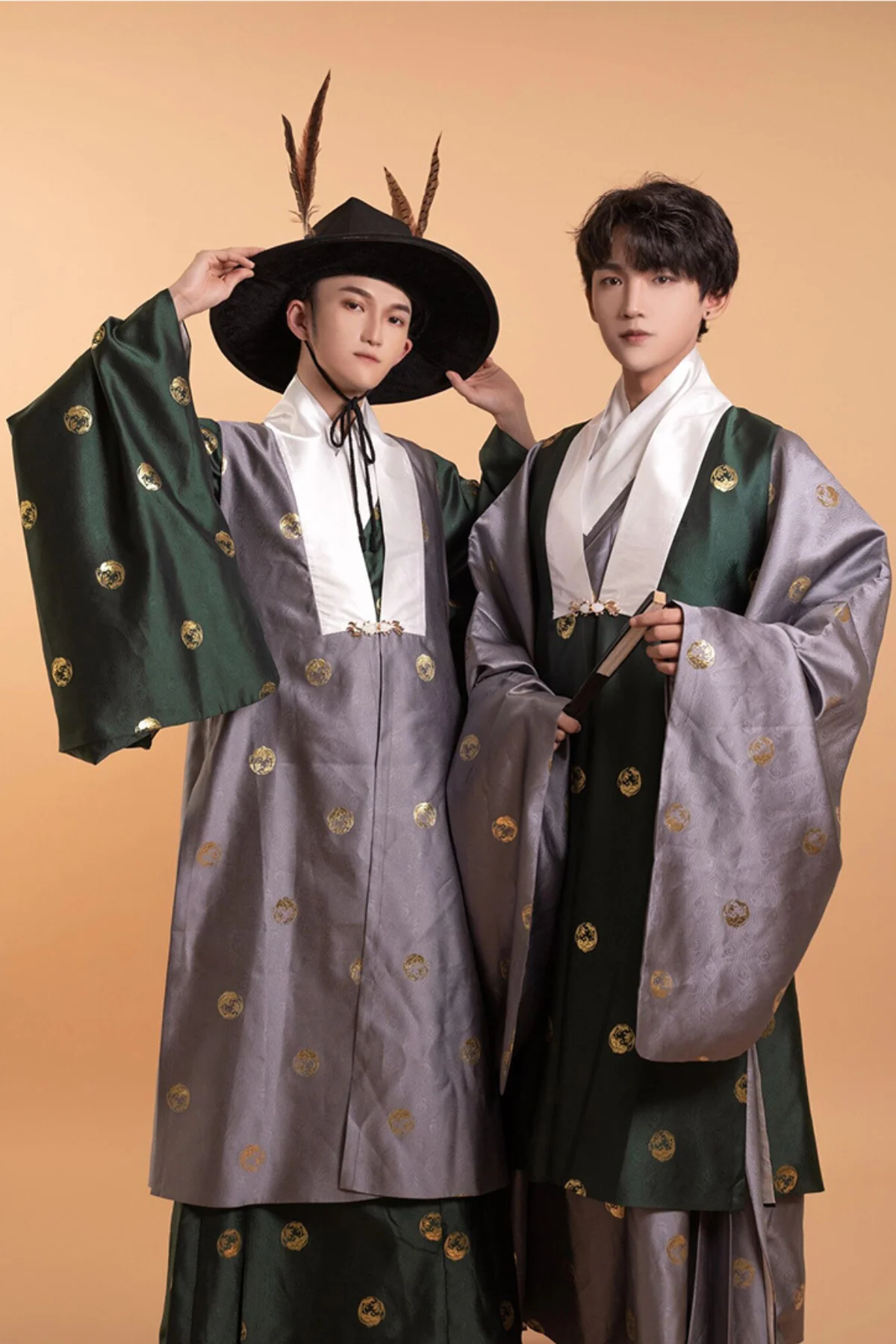 Jin Lin 金鳞 Golden Scales Ming Dynasty Men's Daopao Robe - Image 7