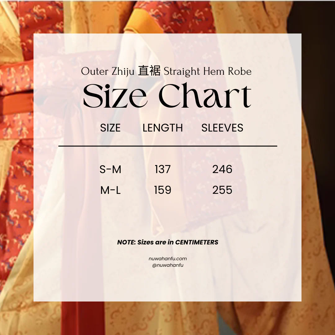 Jing Hong 惊鸿 A Glimpse of the Warring States Zhiju Straight Hem Robe - Image 7