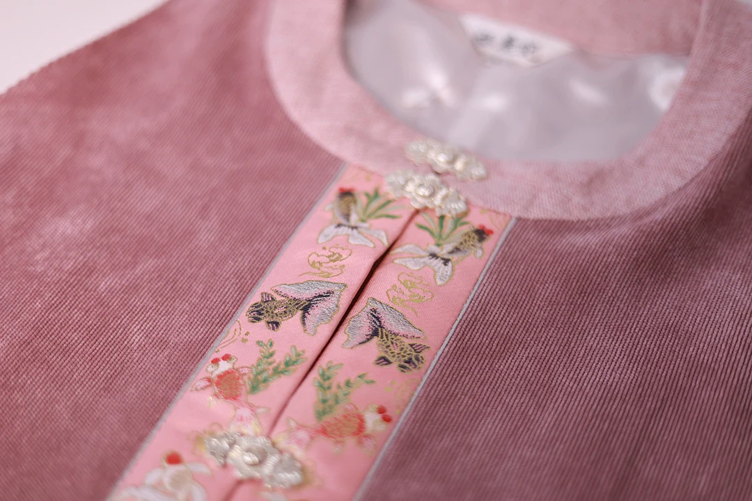 Jinyu Matang 金玉满堂 Ming Dynasty Variety Collar Bijia Pi Ao Corduroy Jackets - Image 10