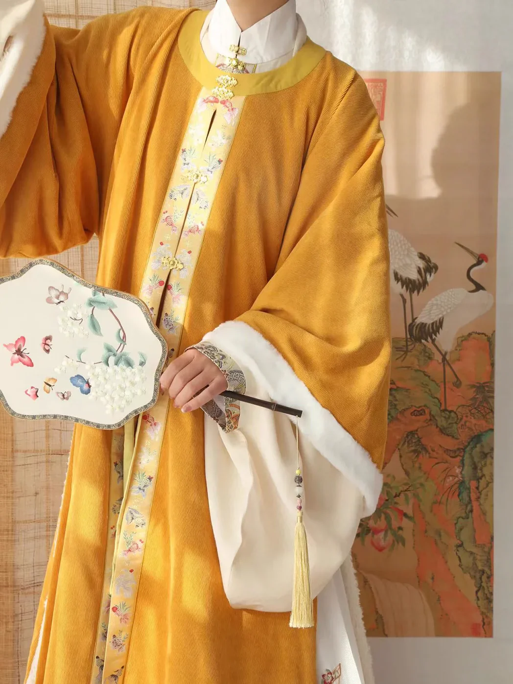 Jinyu Matang 金玉满堂 Ming Dynasty Variety Collar Bijia Pi Ao Corduroy Jackets - Image 6