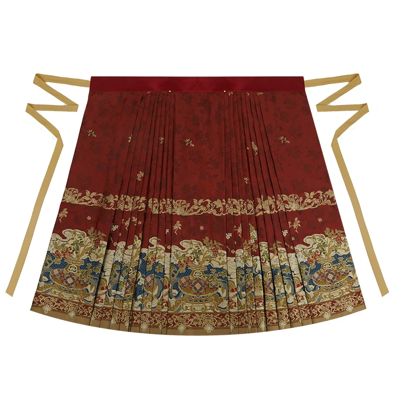Jiuyao Jinzhi 九曜金枝 Golden Branch Ming Dynasty Jiaoling Aoqun Cloud Collar Set - Image 17