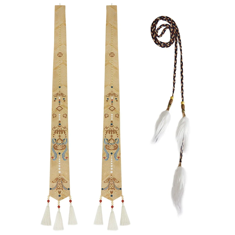 Jiuyao Jinzhi 九曜金枝 Golden Branch Ming Dynasty Jiaoling Aoqun Cloud Collar Set - Image 19