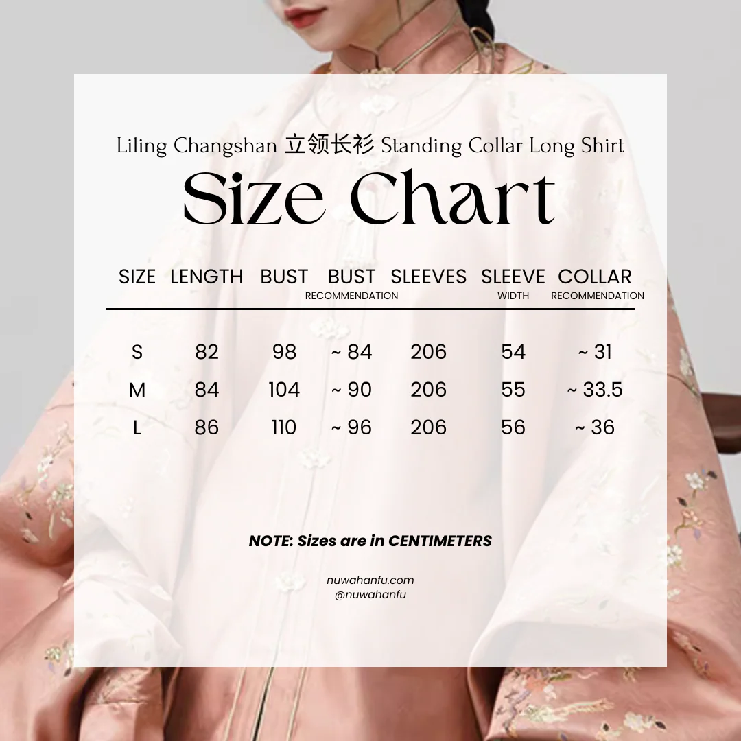 Ju Fen 橘粉 Orange Powder Ming Dynasty Liling Duijin Standing Collar Top & Mamian Aoqun Set - Image 17