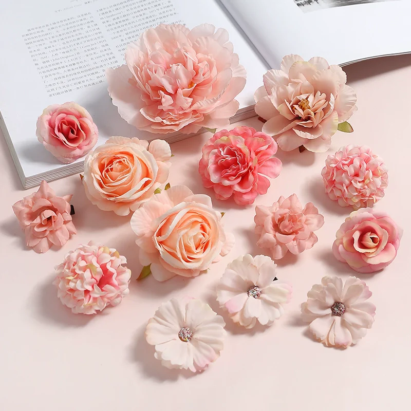 Juan Hua 绢花 Silk Flower Variety Hair Clips - Image 10
