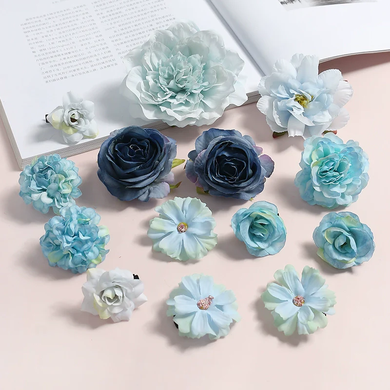 Juan Hua 绢花 Silk Flower Variety Hair Clips - Image 11