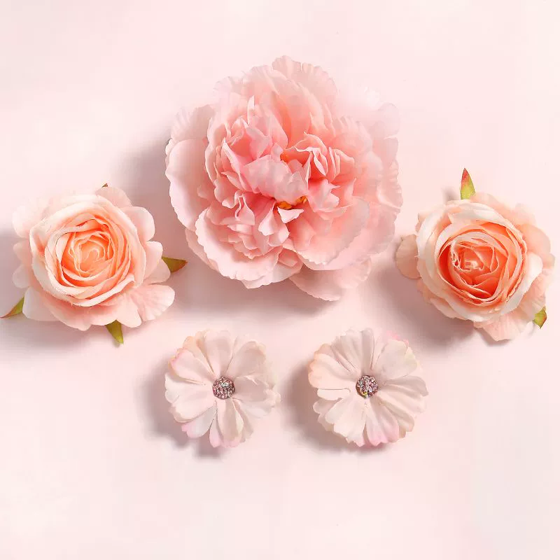 Juan Hua 绢花 Silk Flower Variety Hair Clips - Image 13