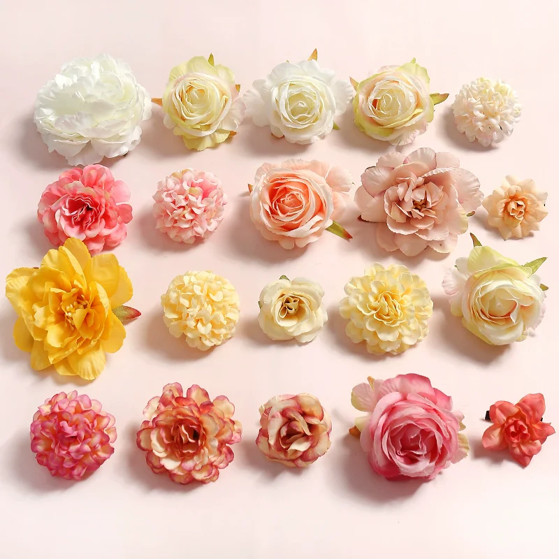 Juan Hua 绢花 Silk Flower Variety Hair Clips - Image 6