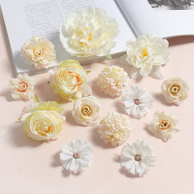 Juan Hua 绢花 Silk Flower Variety Hair Clips - Image 8