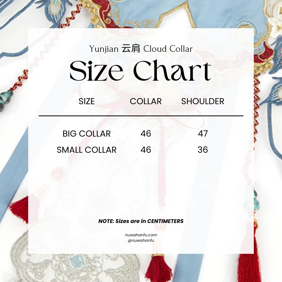 Junxin Lingyun 君心凌云 Reaching Clouds Modernized Ming Dynasty Cloud Collar Set - Image 12