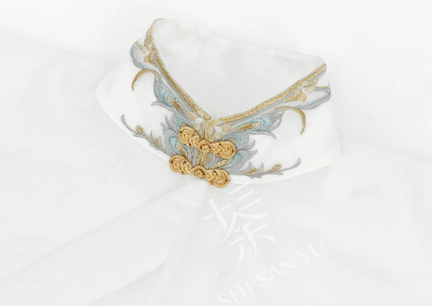 Junxin Lingyun 君心凌云 Reaching Clouds Modernized Ming Dynasty Cloud Collar Set - Image 8