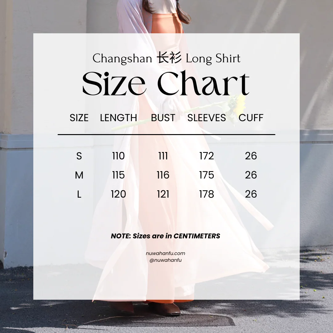Jüzi Qishui 橘子汽水 Orange Soda Modernized Song Dynasty Beizi & Double Layered Trousers Set - Image 9