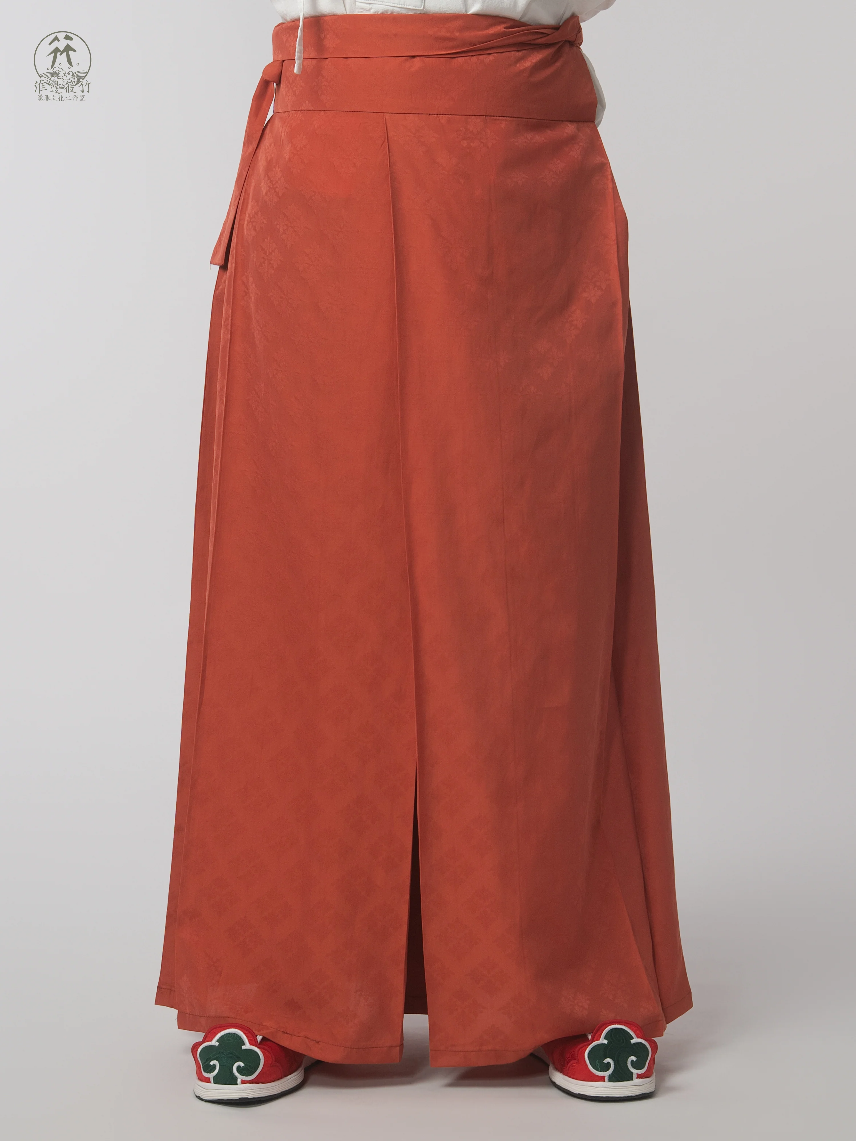 Kuo Tui 阔腿 Wide Leg Men's Song Dynasty Hedangku Open-Crotch Pants - Image 3