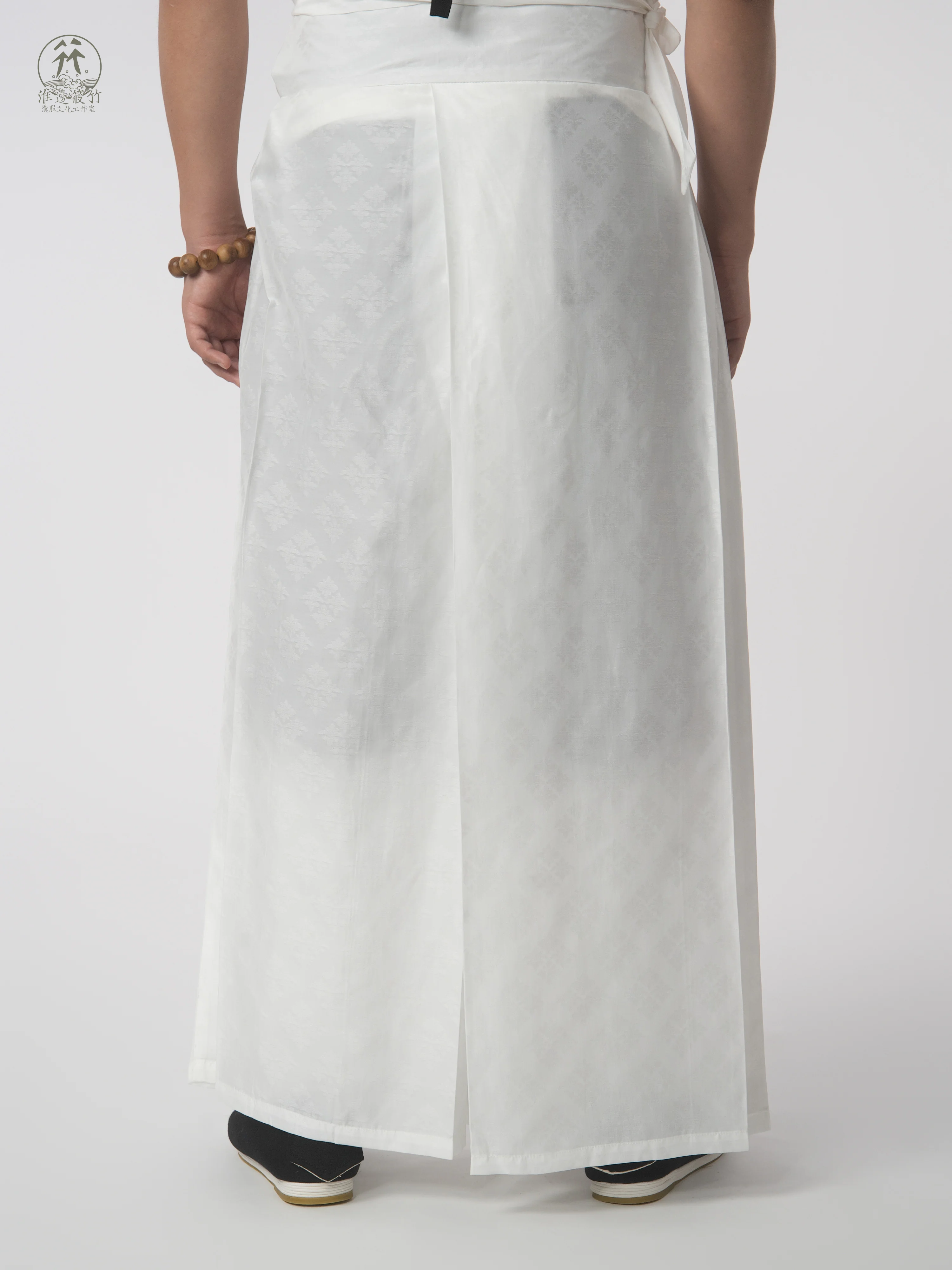 Kuo Tui 阔腿 Wide Leg Men's Song Dynasty Hedangku Open-Crotch Pants - Image 8