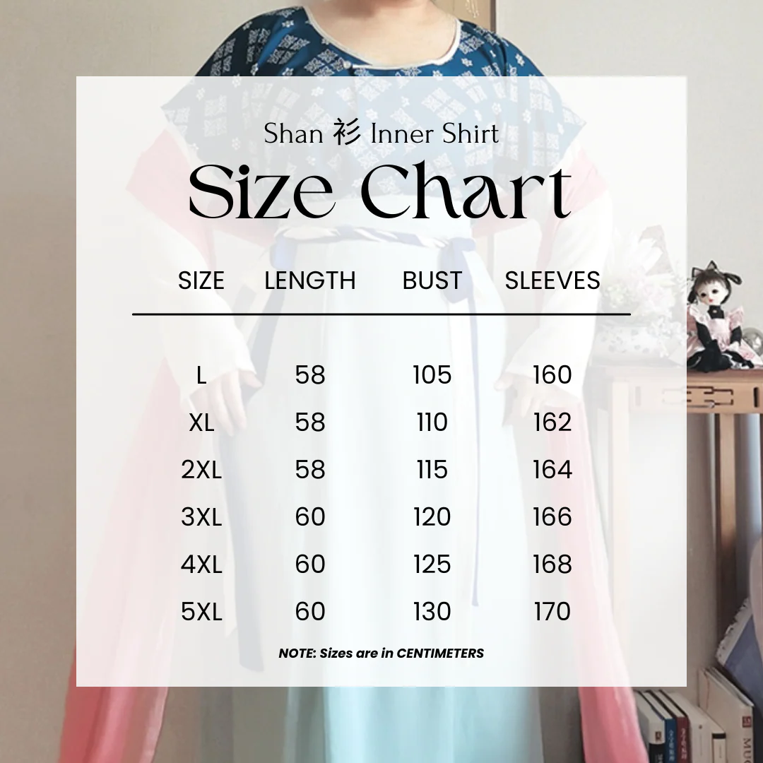 Lanmei 蓝莓 Blueberry Early Tang Dynasty Plus Size Ruqun Set - Image 10