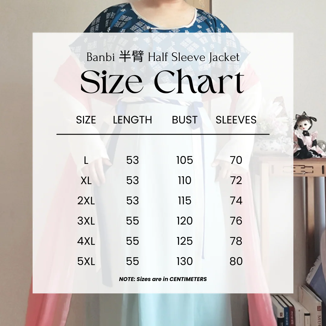 Lanmei 蓝莓 Blueberry Early Tang Dynasty Plus Size Ruqun Set - Image 9