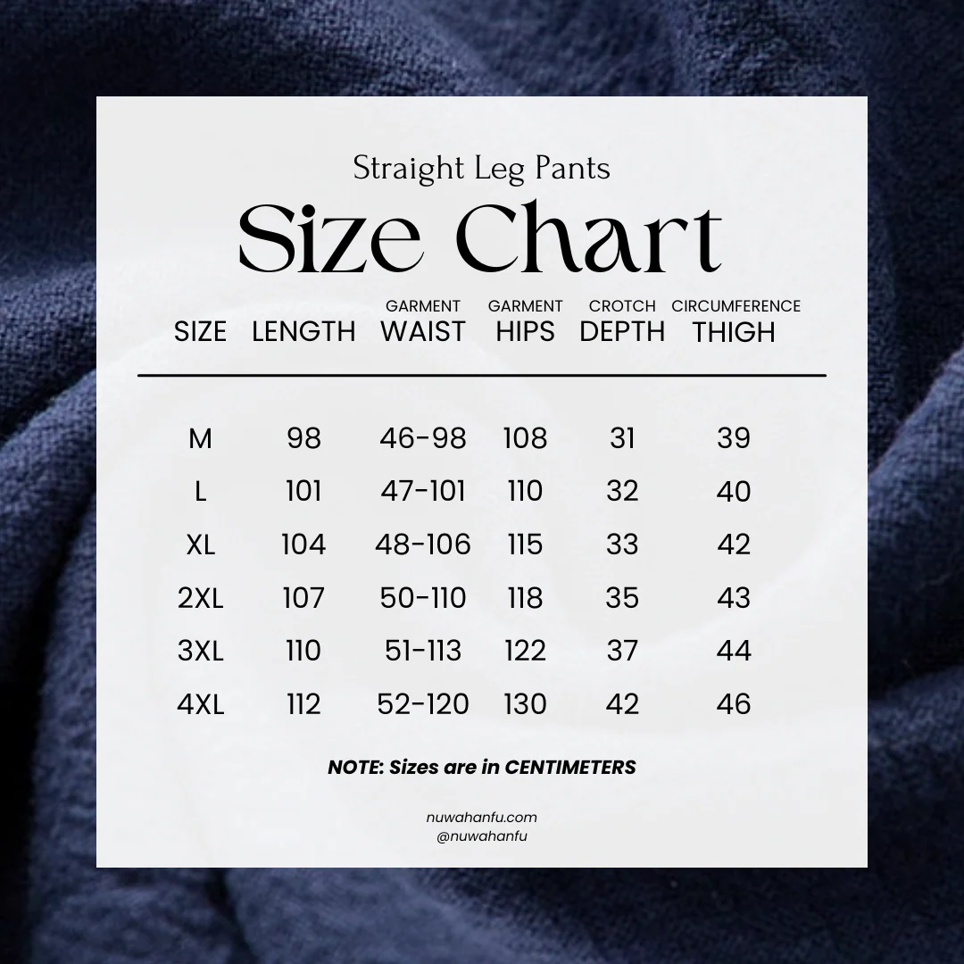 Lao Jie 老街 Old Streets Unisex Cotton & Linen Straight Leg Pants - Image 13