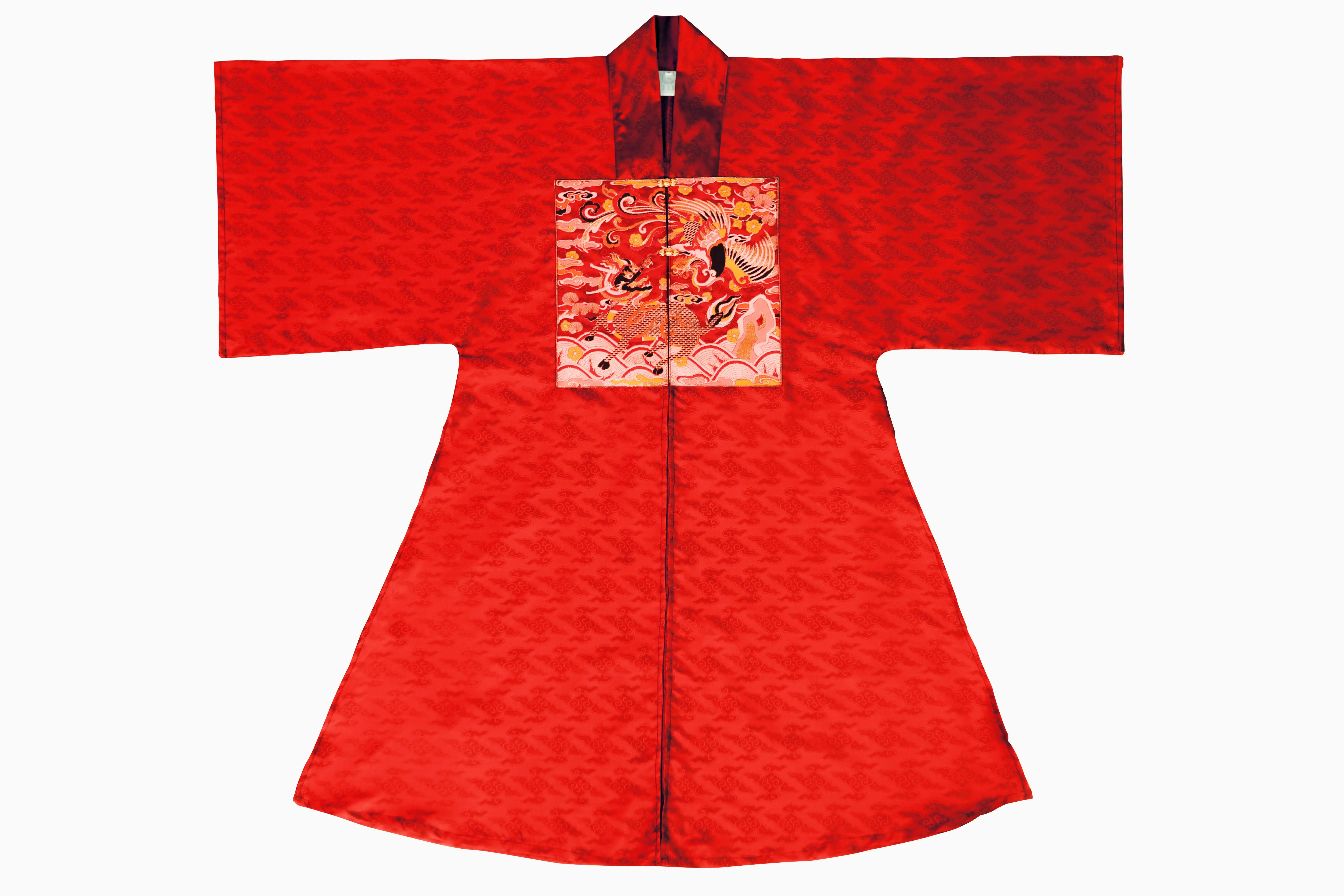 Lin Luan 麟鸾 Qilin & Phoenix Ming Dynasty Helingshan Men's Jacket Set - Image 12