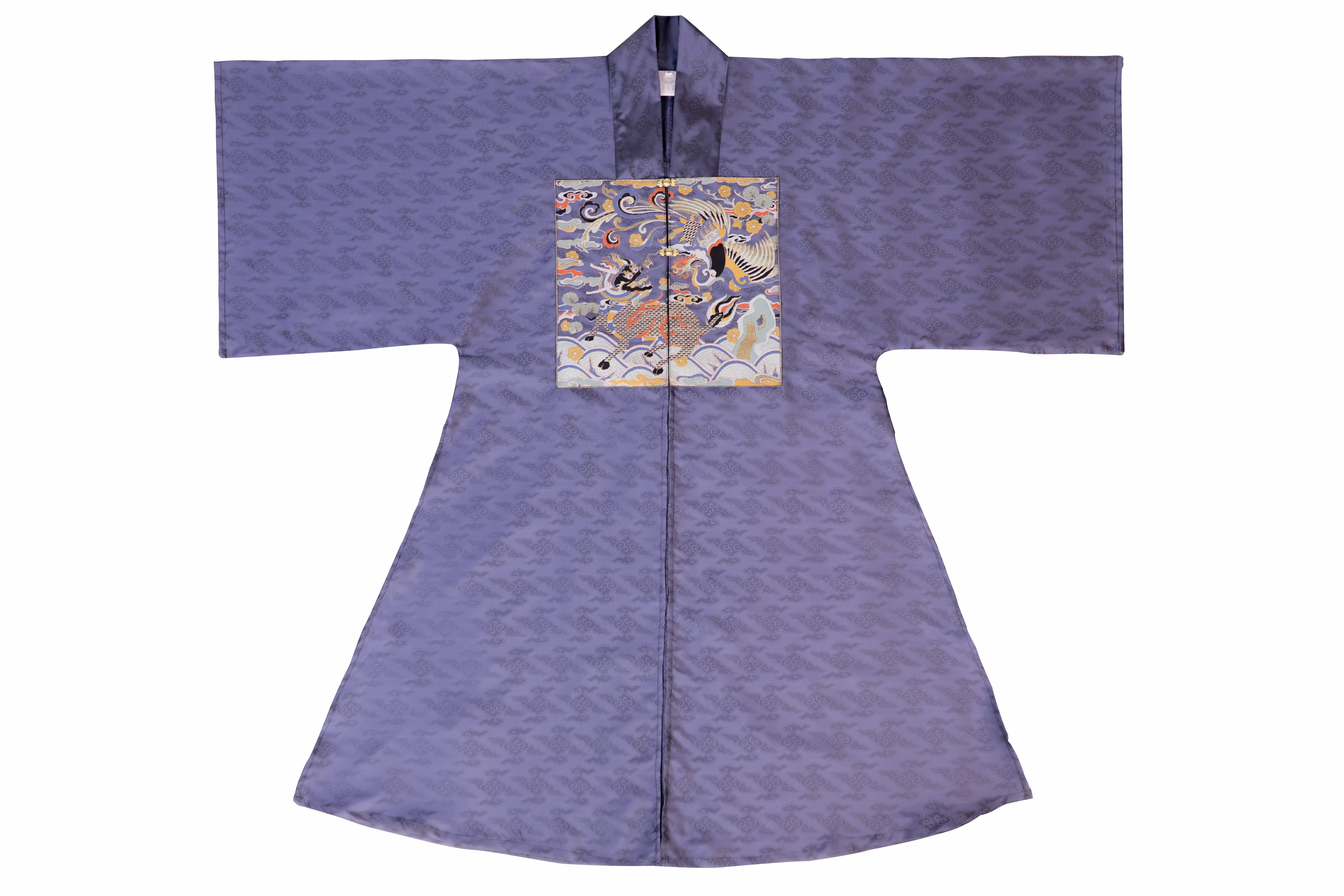 Lin Luan 麟鸾 Qilin & Phoenix Ming Dynasty Helingshan Men's Jacket Set - Image 13