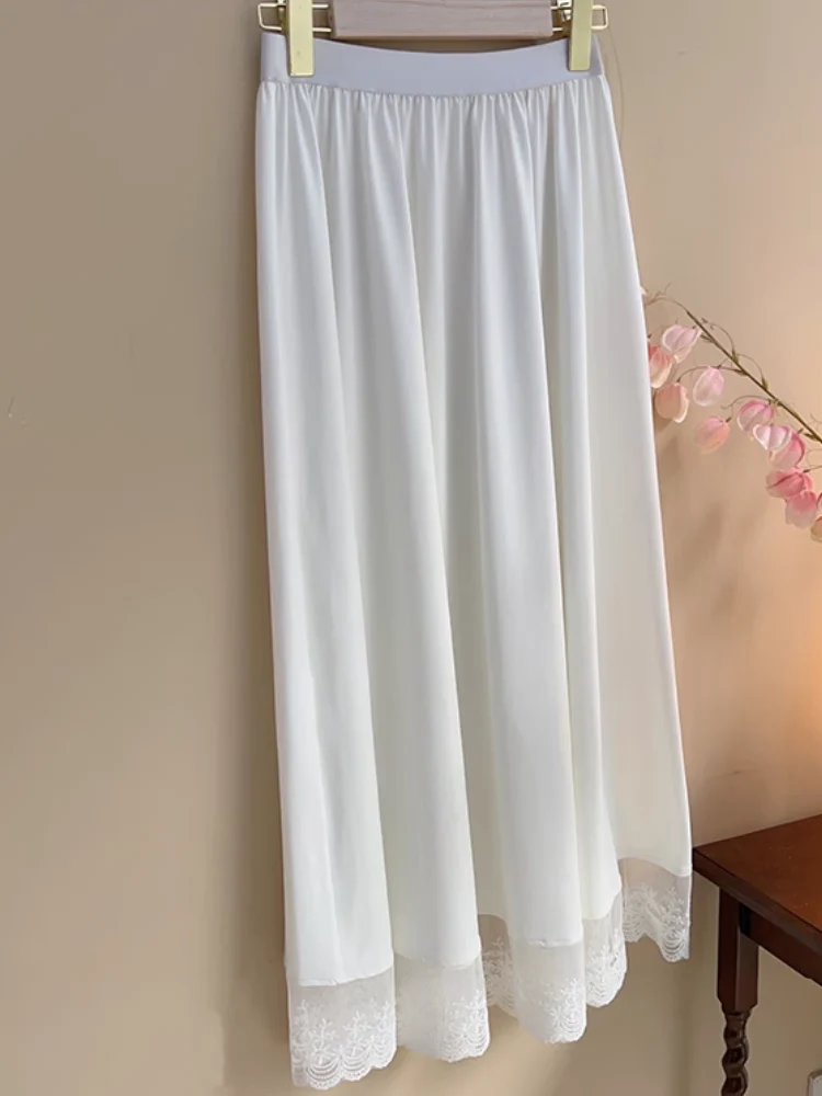 Ling Hui 凌晖 Dew Light Plus Size Lace Qipao Hanfu Petticoat Underskirt - Image 10