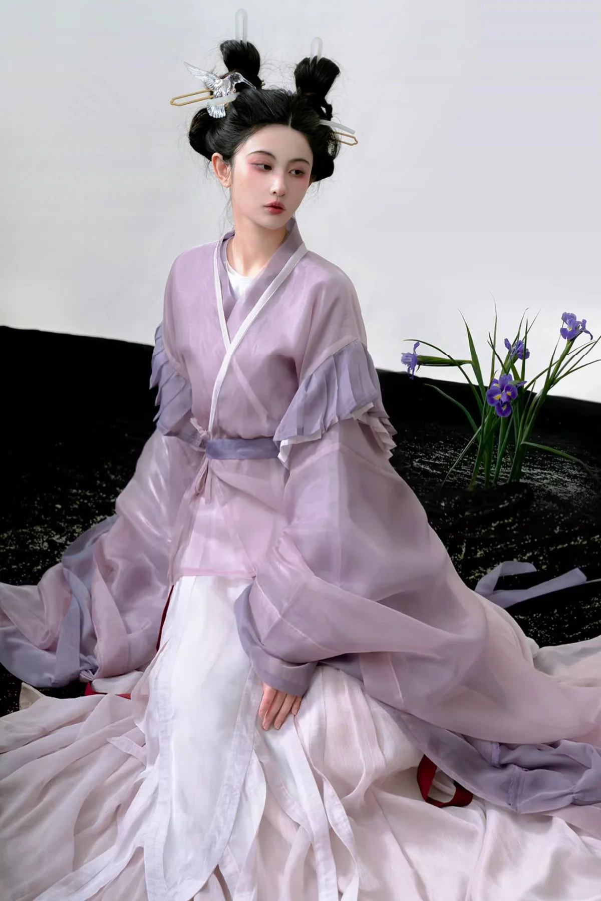 Liu Yan 流烟 Flowing Smoke Northern Southern Dynasty Ruqun Set - Image 2