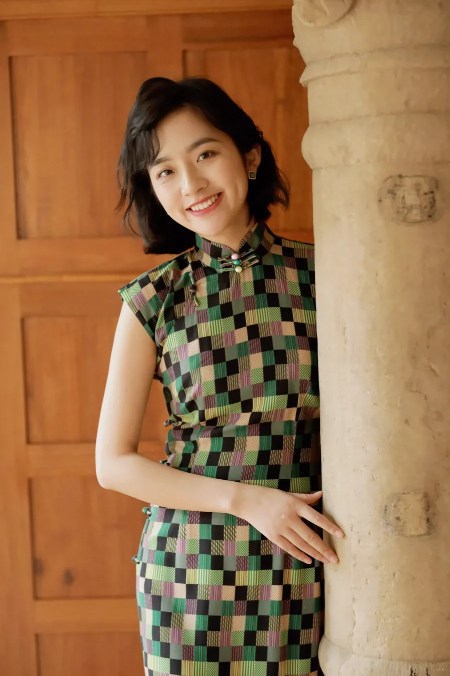 Liuli 琉璃 Retro Late 1930s Cap Sleeve Summer Qipao - Image 8