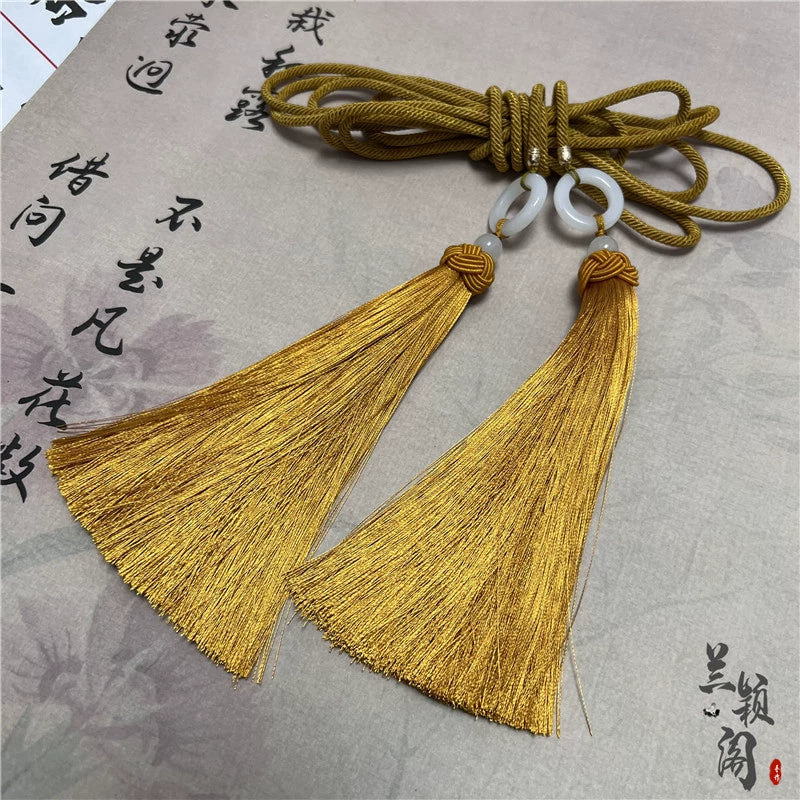 Liusu 流苏 Tassel Belt Unisex Hanfu Accessory - Image 10
