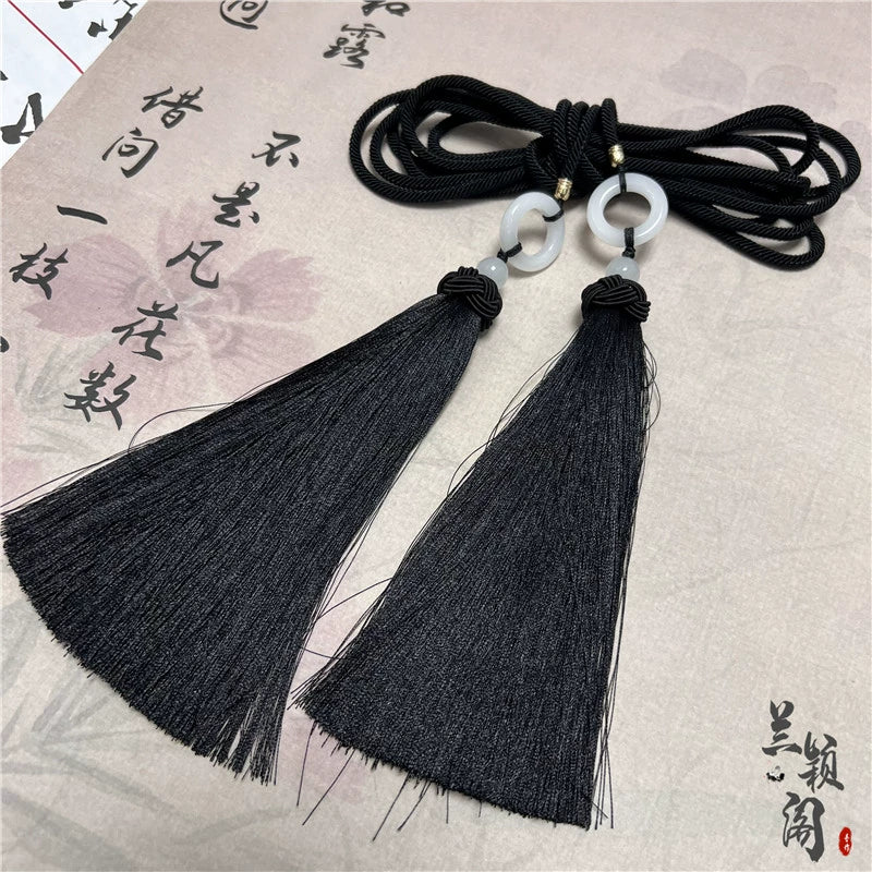 Liusu 流苏 Tassel Belt Unisex Hanfu Accessory - Image 11