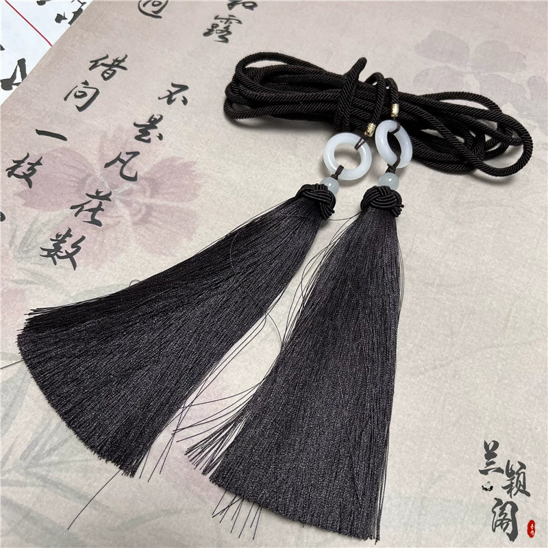 Liusu 流苏 Tassel Belt Unisex Hanfu Accessory - Image 12