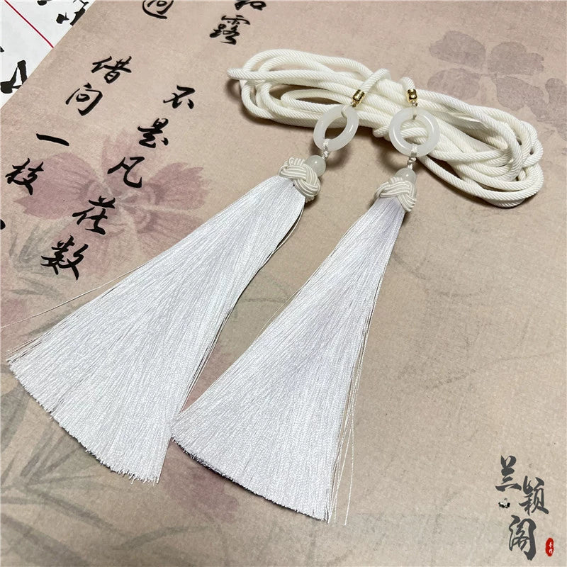 Liusu 流苏 Tassel Belt Unisex Hanfu Accessory - Image 13