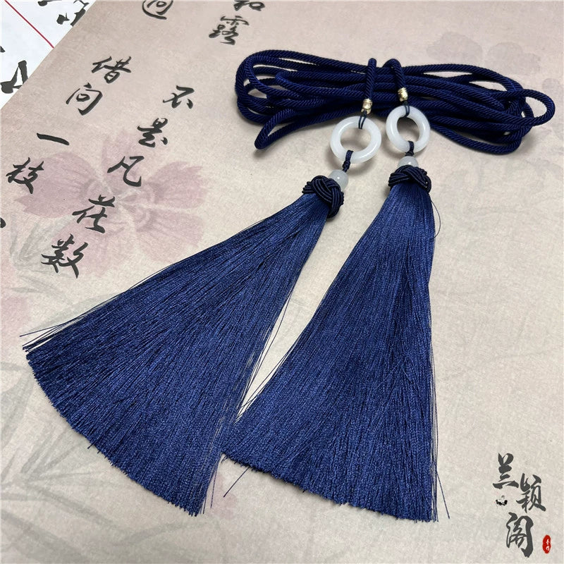 Liusu 流苏 Tassel Belt Unisex Hanfu Accessory - Image 14