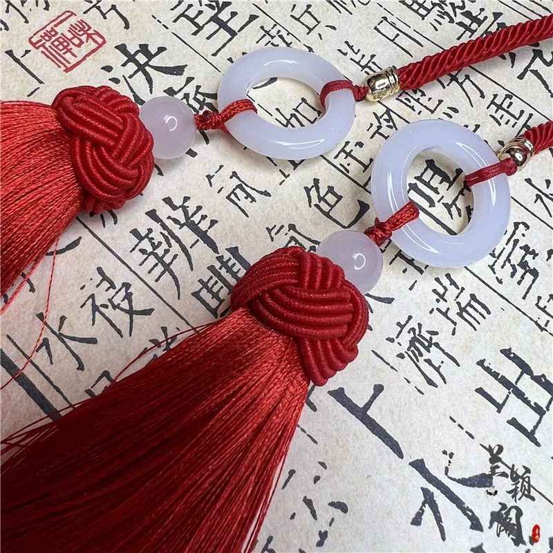 Liusu 流苏 Tassel Belt Unisex Hanfu Accessory - Image 2