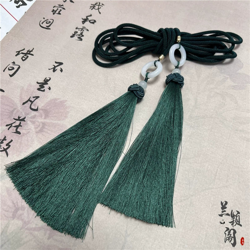 Liusu 流苏 Tassel Belt Unisex Hanfu Accessory - Image 6