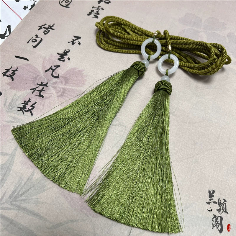 Liusu 流苏 Tassel Belt Unisex Hanfu Accessory - Image 7