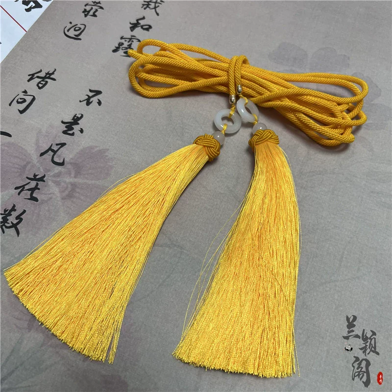 Liusu 流苏 Tassel Belt Unisex Hanfu Accessory - Image 9