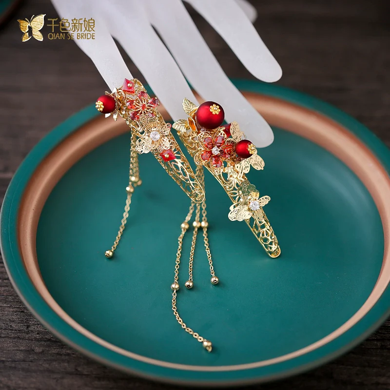 Lóng Huā 龙花 Dragon Flower New Chinese Style Finger Nail Guards - Image 3