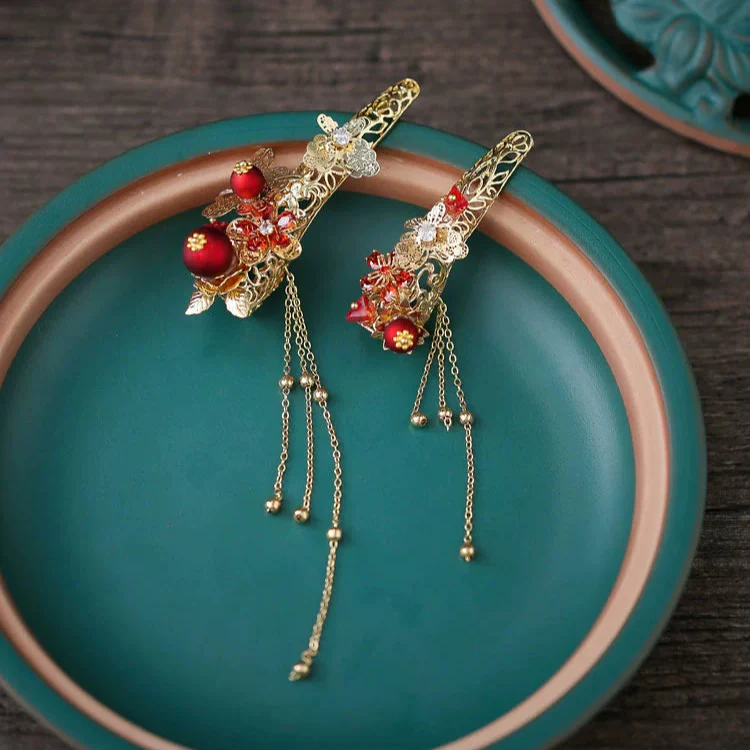 Lóng Huā 龙花 Dragon Flower New Chinese Style Finger Nail Guards - Image 7
