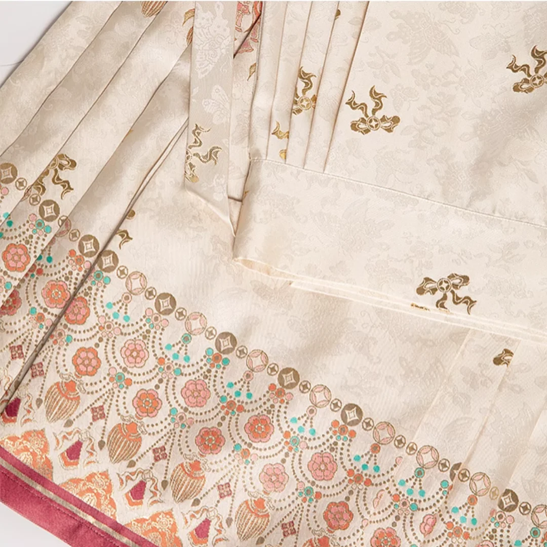 Lu Lu 陆陆 Deer Deer Modernized Ming Dynasty Knit Zhuyao & Mamian Skirt Set - Image 20