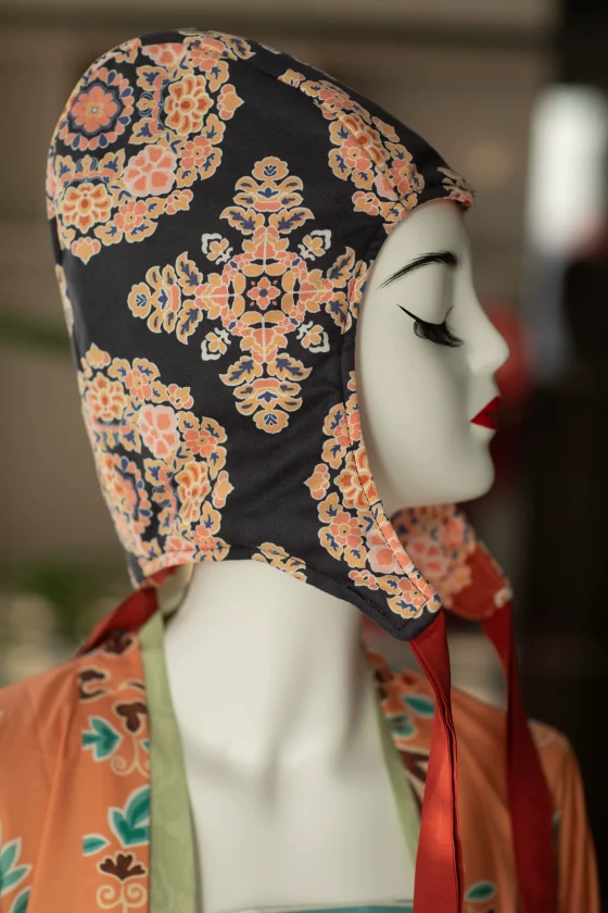Ma Qiu 马球 Polo Tang Dynasty Unisex Reversible Quilted Rider's Bonnet - Image 5
