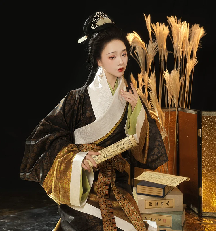 Mawang Dui 马王堆 Quju Robe Unisex Han Dynasty Hanfu - Image 4