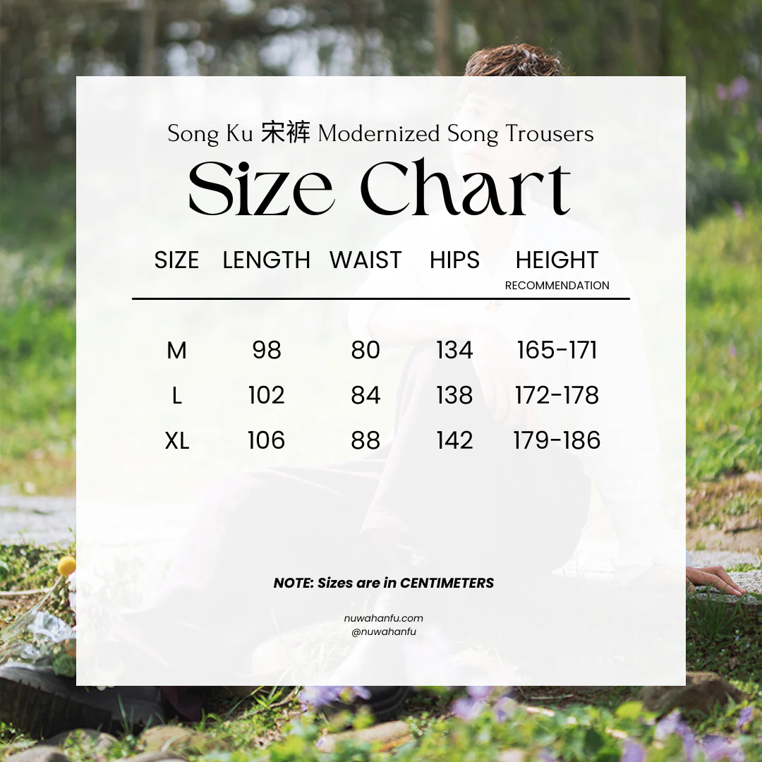 Midnight 凝夜 Modernized Song Dynasty Men's Hemp & Linen Trousers - Image 7