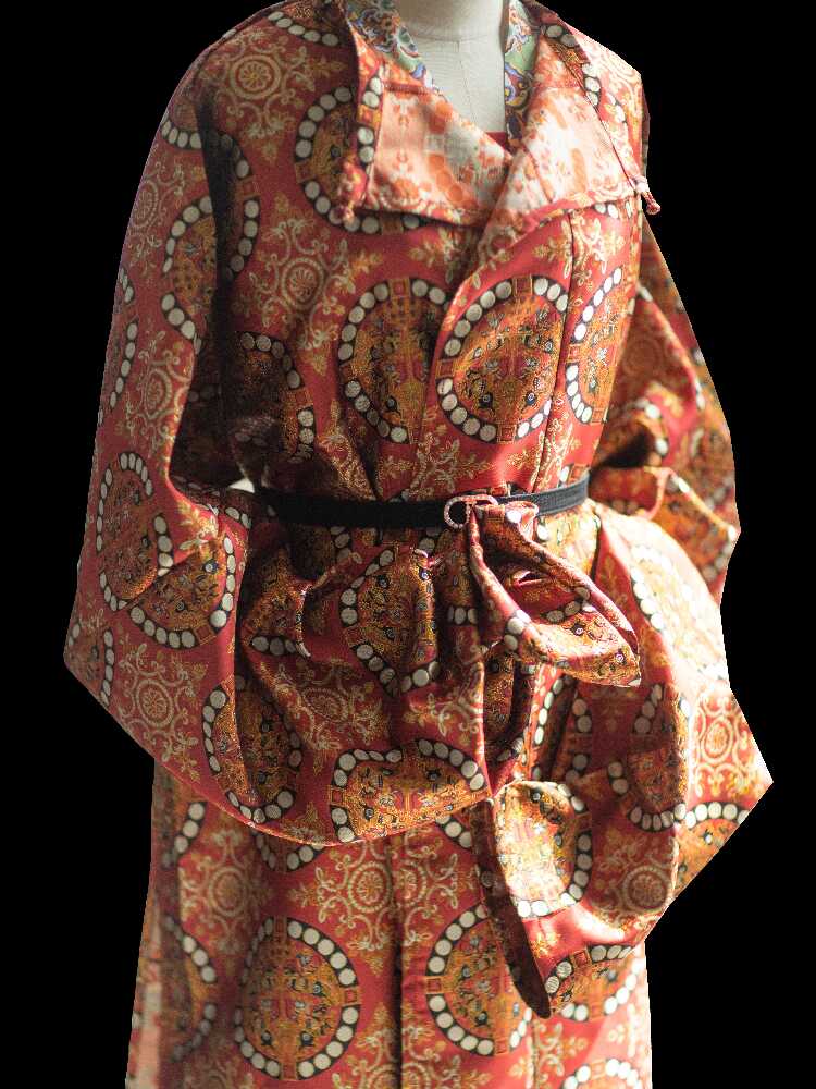 Mogao 莫高 Tang Dynasty Unisex Mandala Brocade Yuanlingpao Robe - Image 14