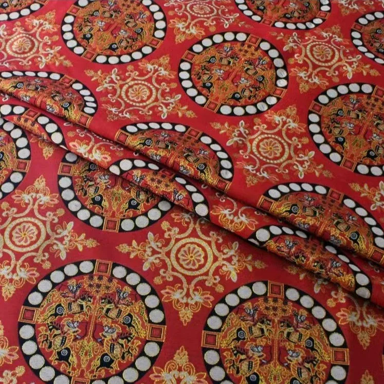 Mogao 莫高 Tang Dynasty Unisex Mandala Brocade Yuanlingpao Robe - Image 15